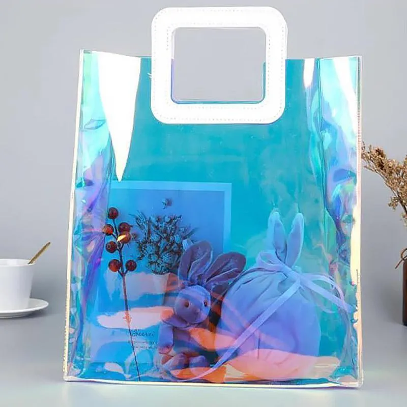 Durable PVC Tote Bags 5-10PCS