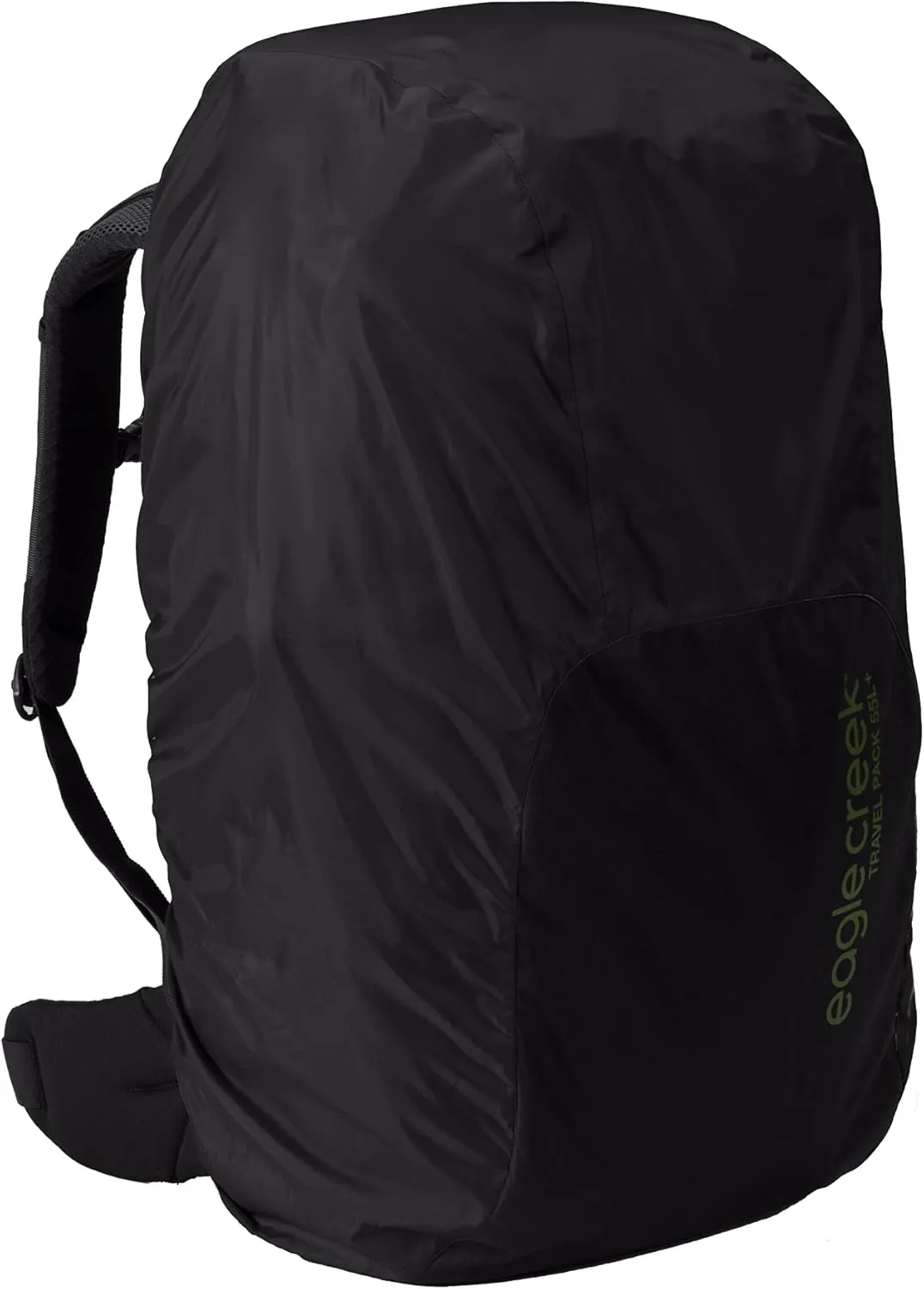 Eagle Creek Tour Travel Backpack 55L M/L - Durable and Expandable with Comfortable Ergonomic Fit, Quick-Access Laptop Pocket, Breathable Straps, and Lockable Zippers, Black