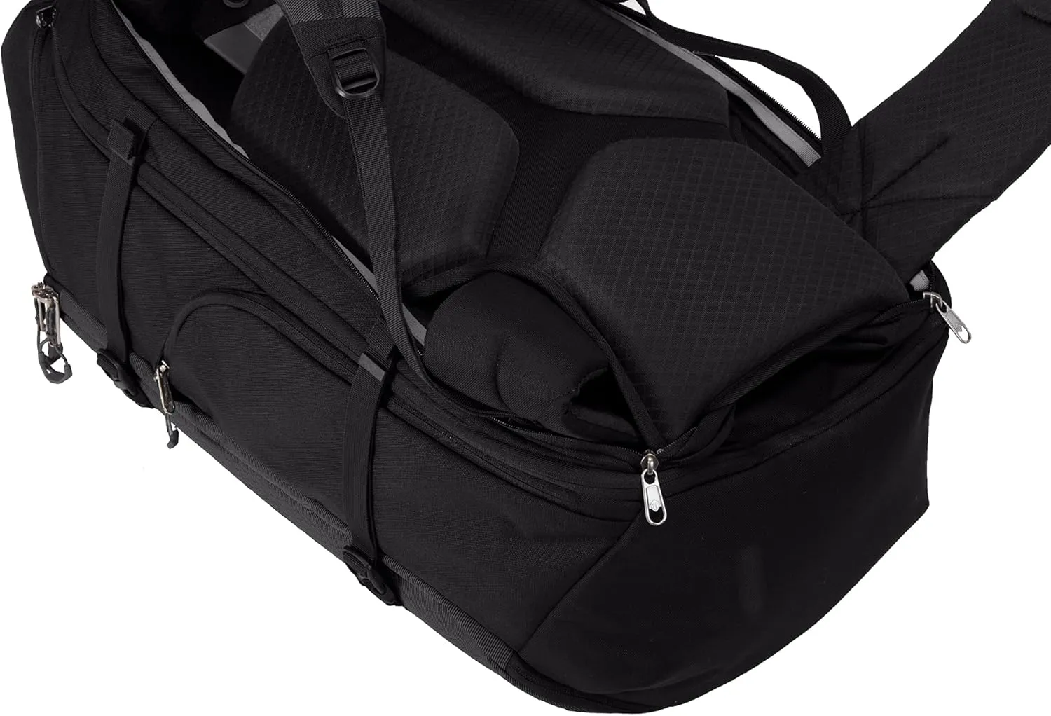 Eagle Creek Tour Travel Backpack 55L M/L - Durable and Expandable with Comfortable Ergonomic Fit, Quick-Access Laptop Pocket, Breathable Straps, and Lockable Zippers, Black