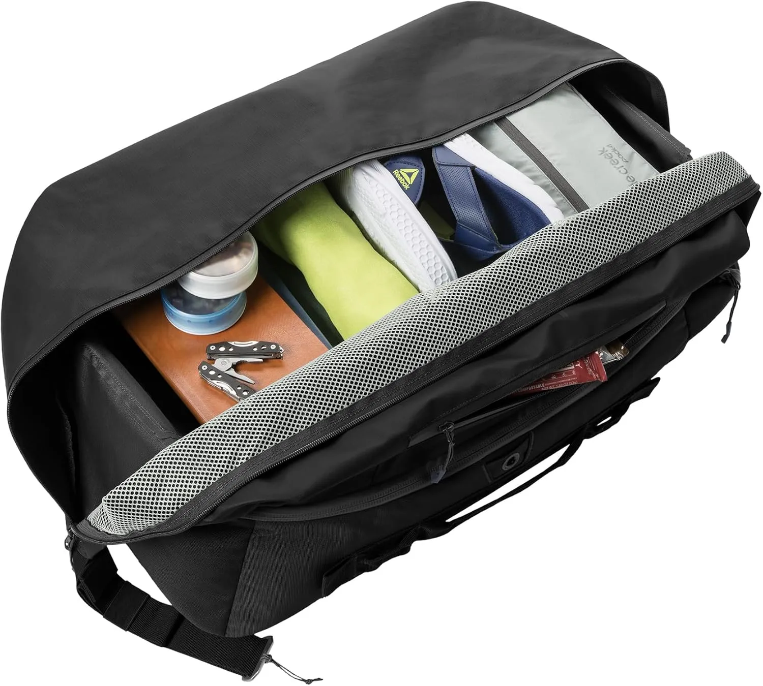 eagle creek Tour Travel Pack 55L - Versatile Luggage with Laptop-Computer-Backpack Compartment, Ideal for Adventurers, Black