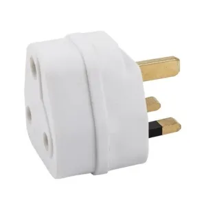 Eezi-on 13-15 EU Square Pins to SA Round Holes Power Adapter Plug MTA1315