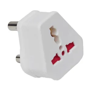 Eezi-on 15-13 SA Round Pins to EU Square Holes Power Adapter Plug MTA1513