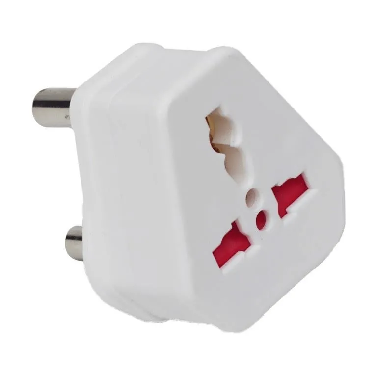 Eezi-on 15-13 SA Round Pins to EU Square Holes Power Adapter Plug MTA1513