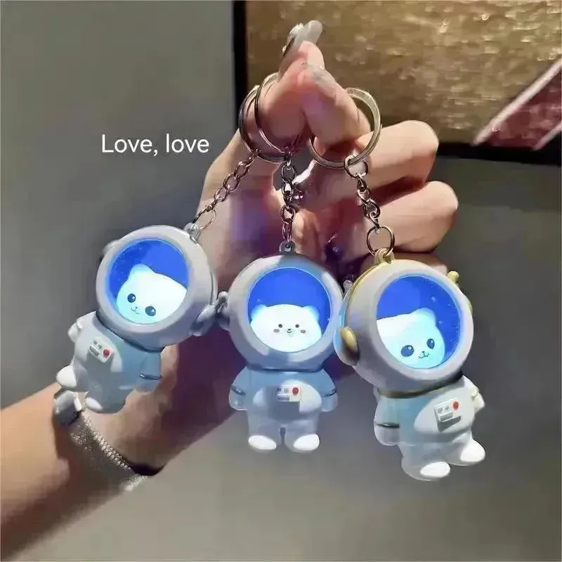Enchanting Astronaut Bear Nightlight Pendant
