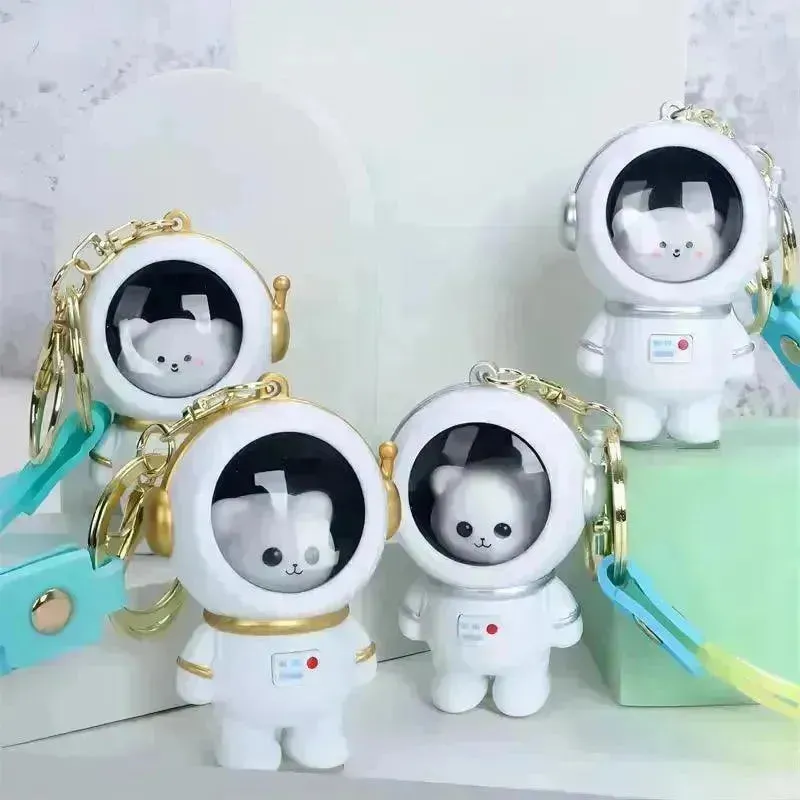 Enchanting Astronaut Bear Nightlight Pendant