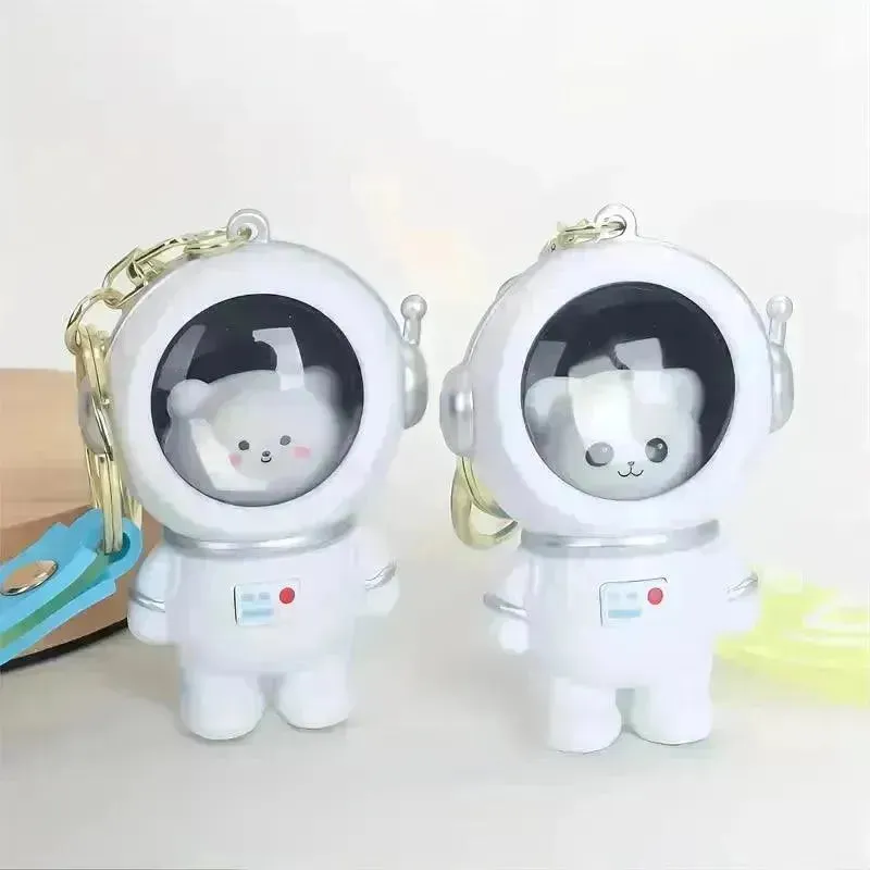 Enchanting Astronaut Bear Nightlight Pendant