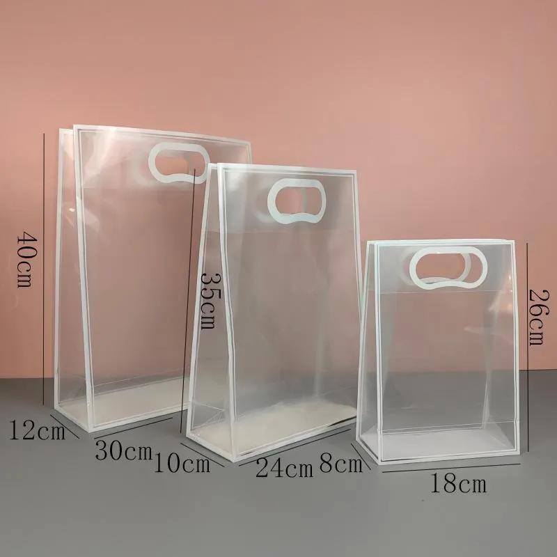 Everyday Use Transparent Handbag 25PCS