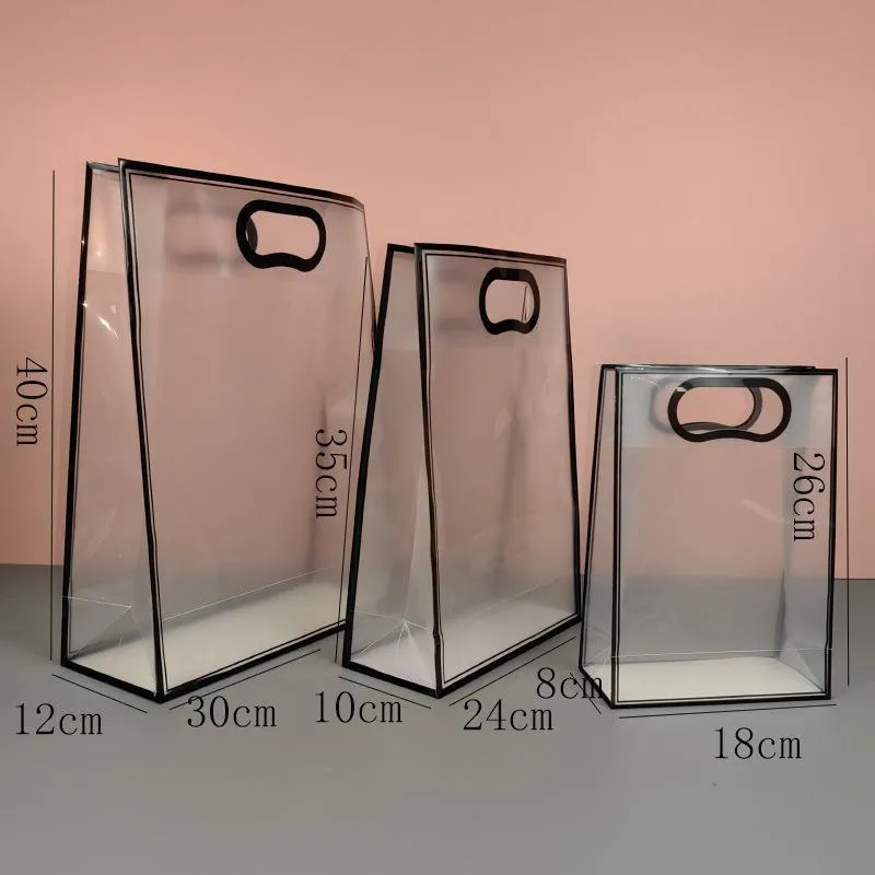Everyday Use Transparent Handbag 25PCS