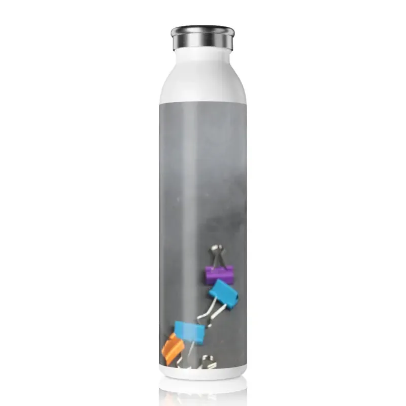 Express with a Slim Water Bottle and Color Pencils