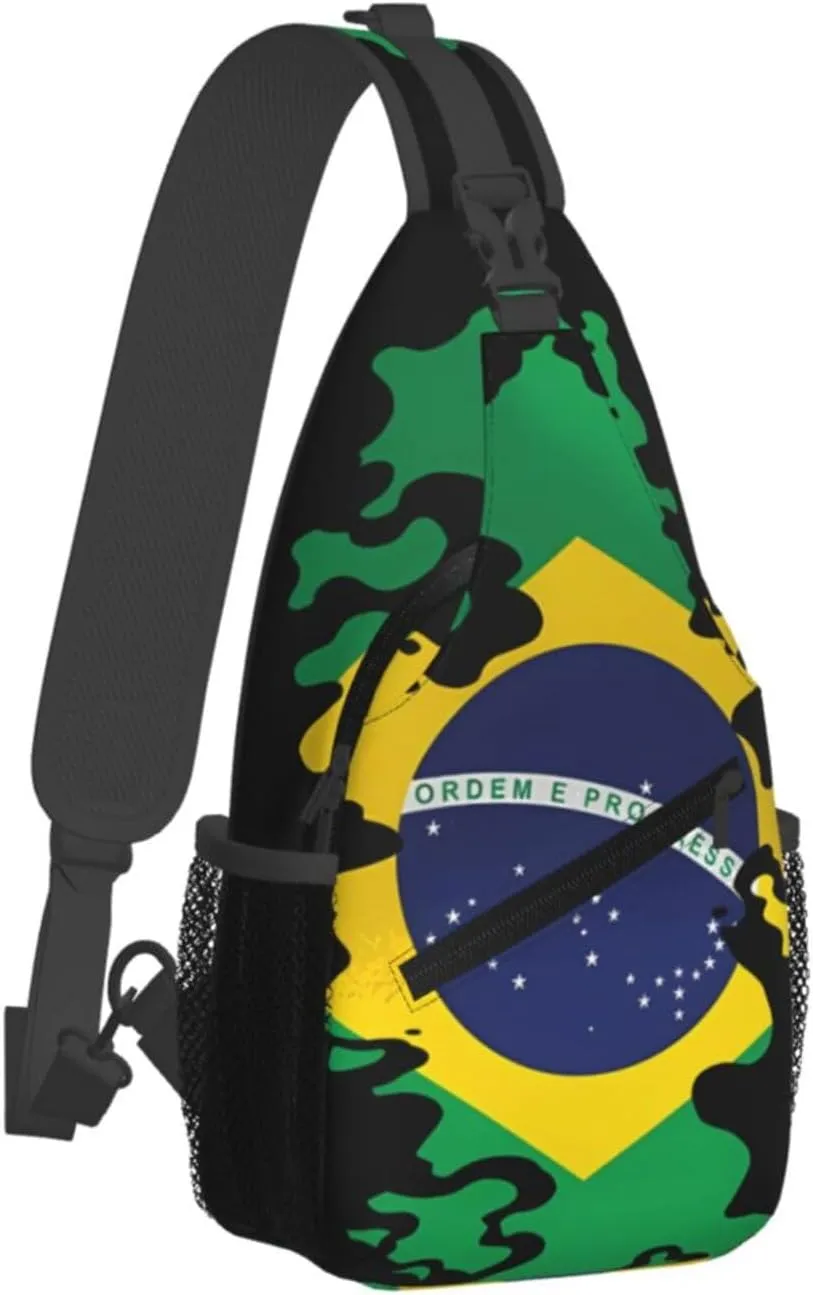 Filipino Philippine Flag Sling Bag Casual Chest Bags Adjustable Crossbody Bag Shoulder Backpack For Travel Hiking