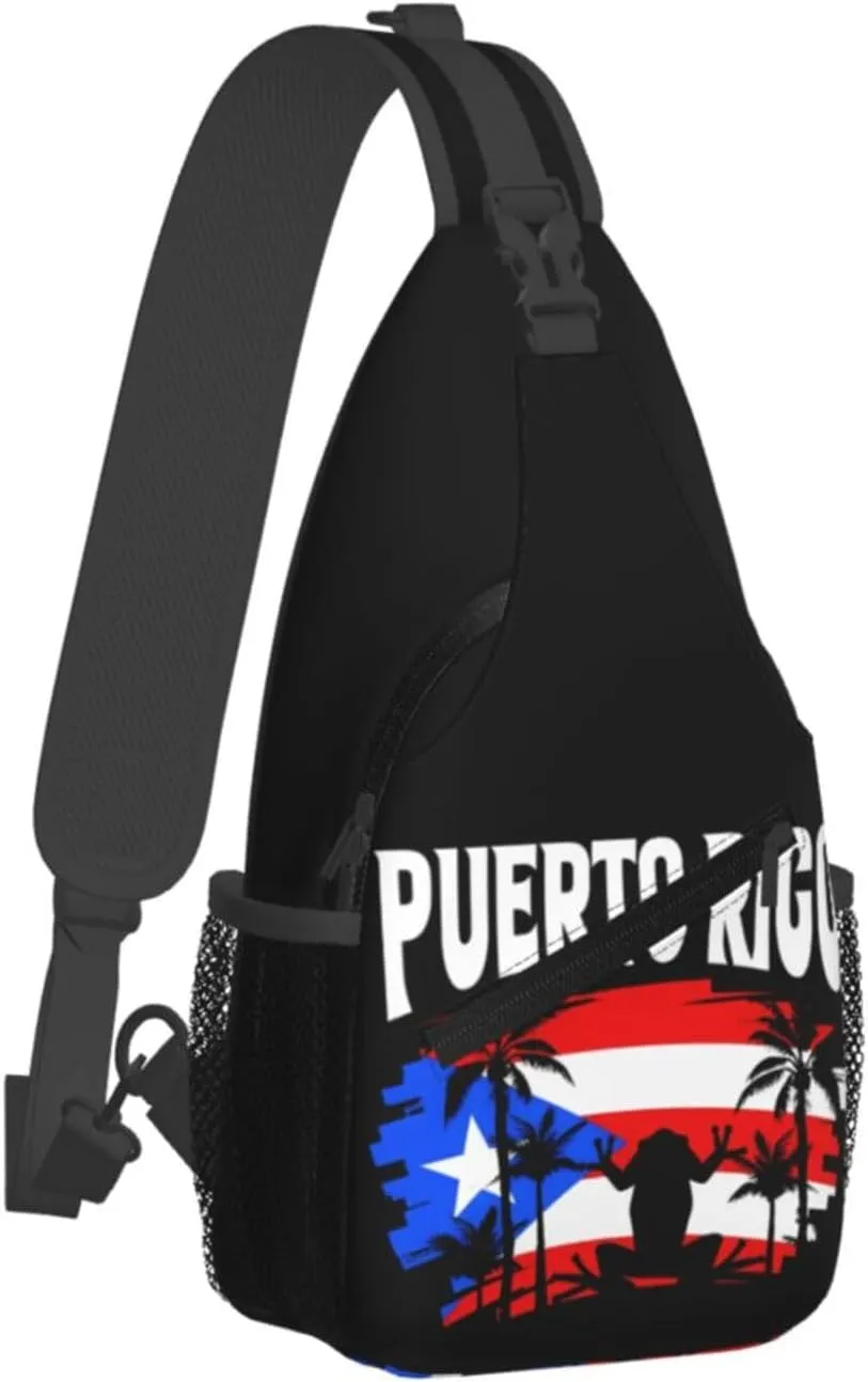 Filipino Philippine Flag Sling Bag Casual Chest Bags Adjustable Crossbody Bag Shoulder Backpack For Travel Hiking