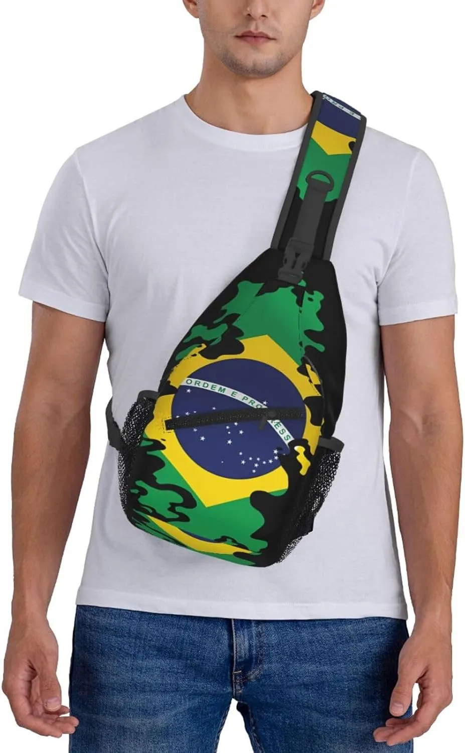 Filipino Philippine Flag Sling Bag Casual Chest Bags Adjustable Crossbody Bag Shoulder Backpack For Travel Hiking
