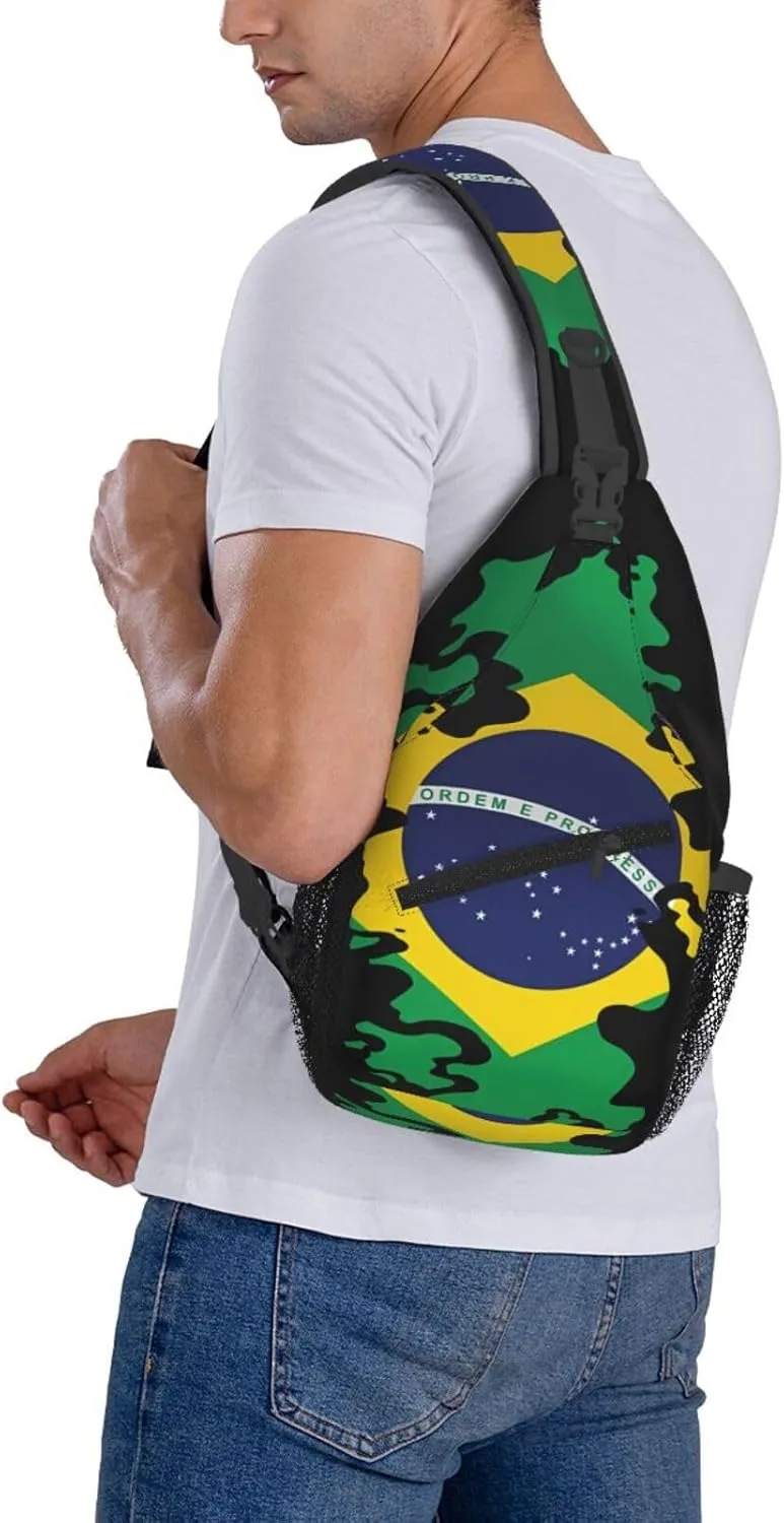 Filipino Philippine Flag Sling Bag Casual Chest Bags Adjustable Crossbody Bag Shoulder Backpack For Travel Hiking