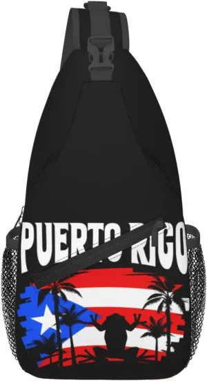 Filipino Philippine Flag Sling Bag Casual Chest Bags Adjustable Crossbody Bag Shoulder Backpack For Travel Hiking