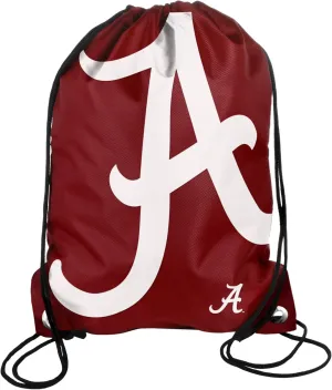 FOCO NCAA Alabama Crimson Tide Drawstring Backpack