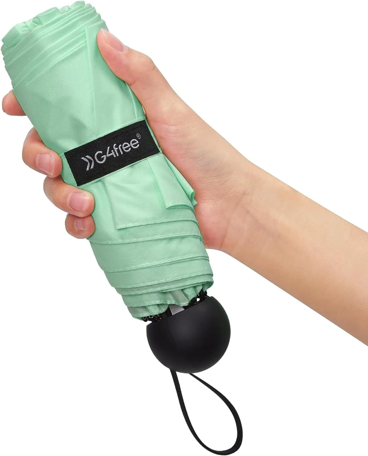G4Free Compact Travel Umbrella UPF 50  UV Protection Sun Blocking Mini Umbrellas for Men and Women
