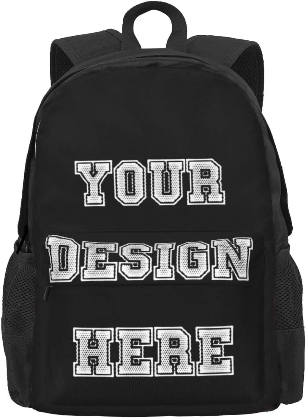 Generic Custom Backpack Large-capacity Casual Laptop Backpack Design Text Photo Logo Personalized Travel Backpack, Medium