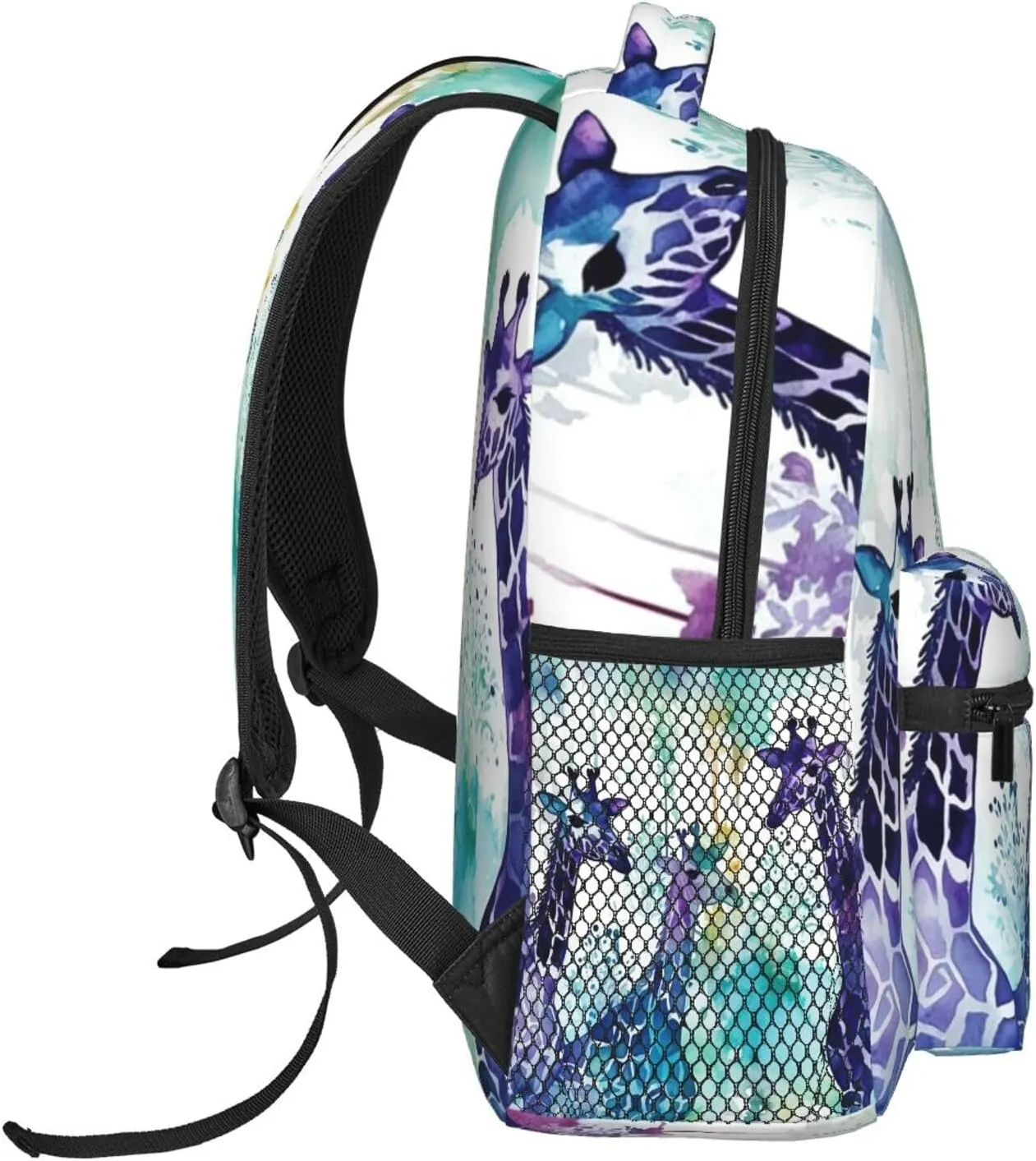 Giraffe Silhouette Backpack for Men Women Casual Daypack Laptop Backpack Computer Bag Travel Laptop Bag