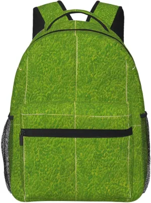 Green Grassland Casual Backpacks, Duffel Bags, *Travel Bags For Work, Hiking, Camping, Outdoor Activities And More.