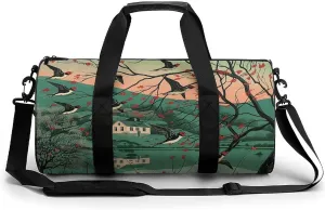 Gym Bag A Few Animal Duffel Bag for Men Women Overnight Bag with Shoe Compartment Workout Bags