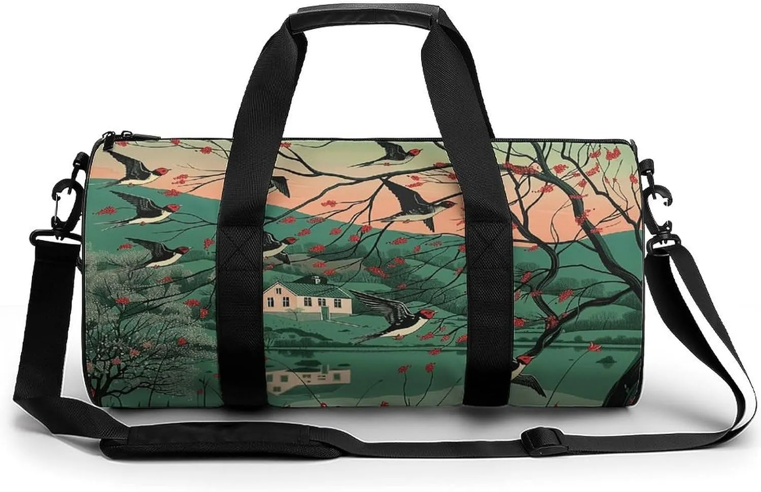 Gym Bag A Few Animal Duffel Bag for Men Women Overnight Bag with Shoe Compartment Workout Bags