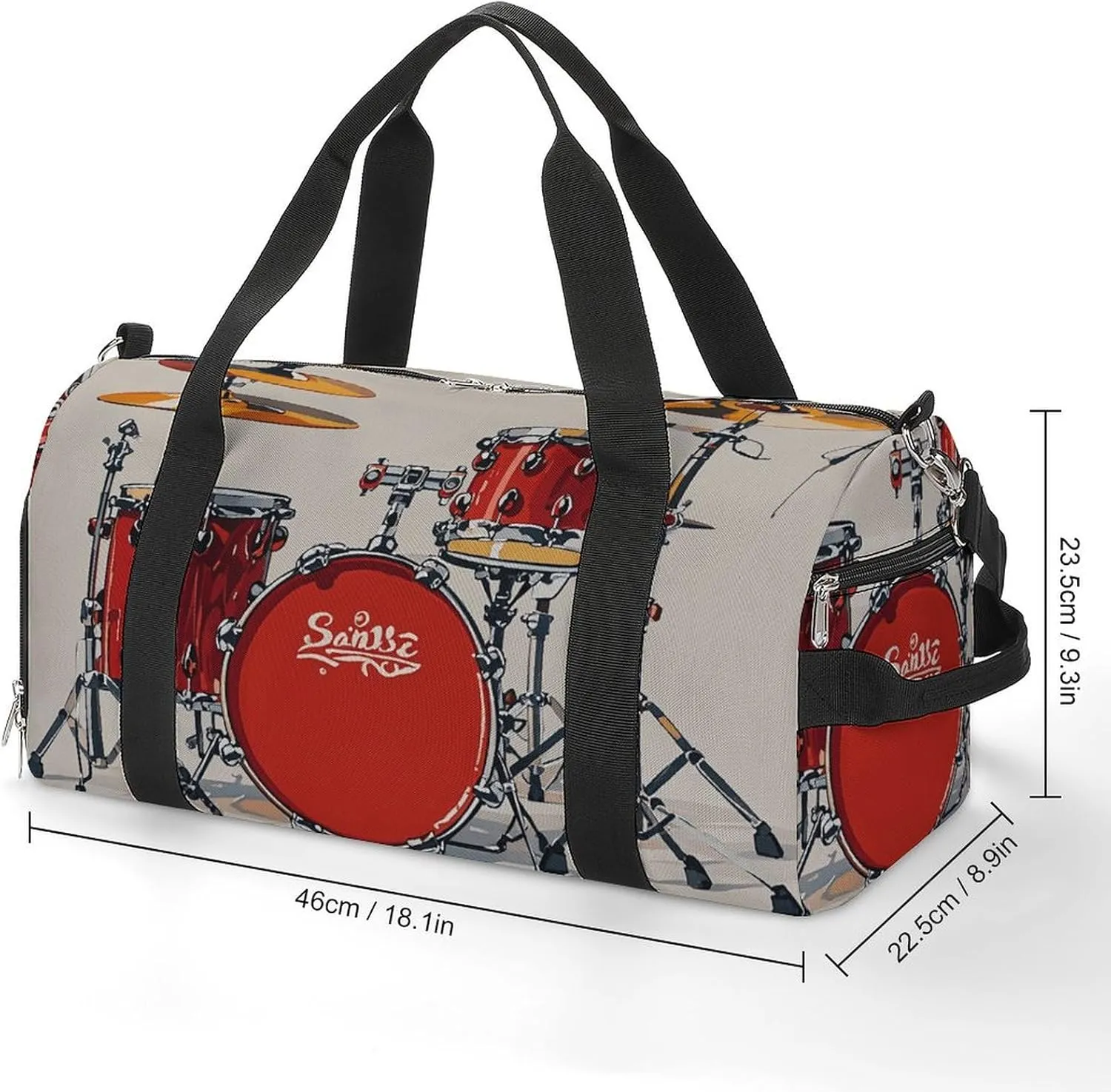 Gym Bags for Men Women Concert Party Duffle Bag Travel Overnight Bag with Shoe Compartment Tote Bags