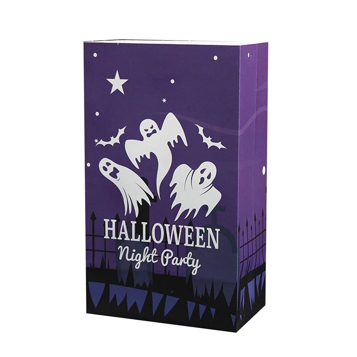 Halloween Kraft Paper Candy Bags 4 Colors 25PCS