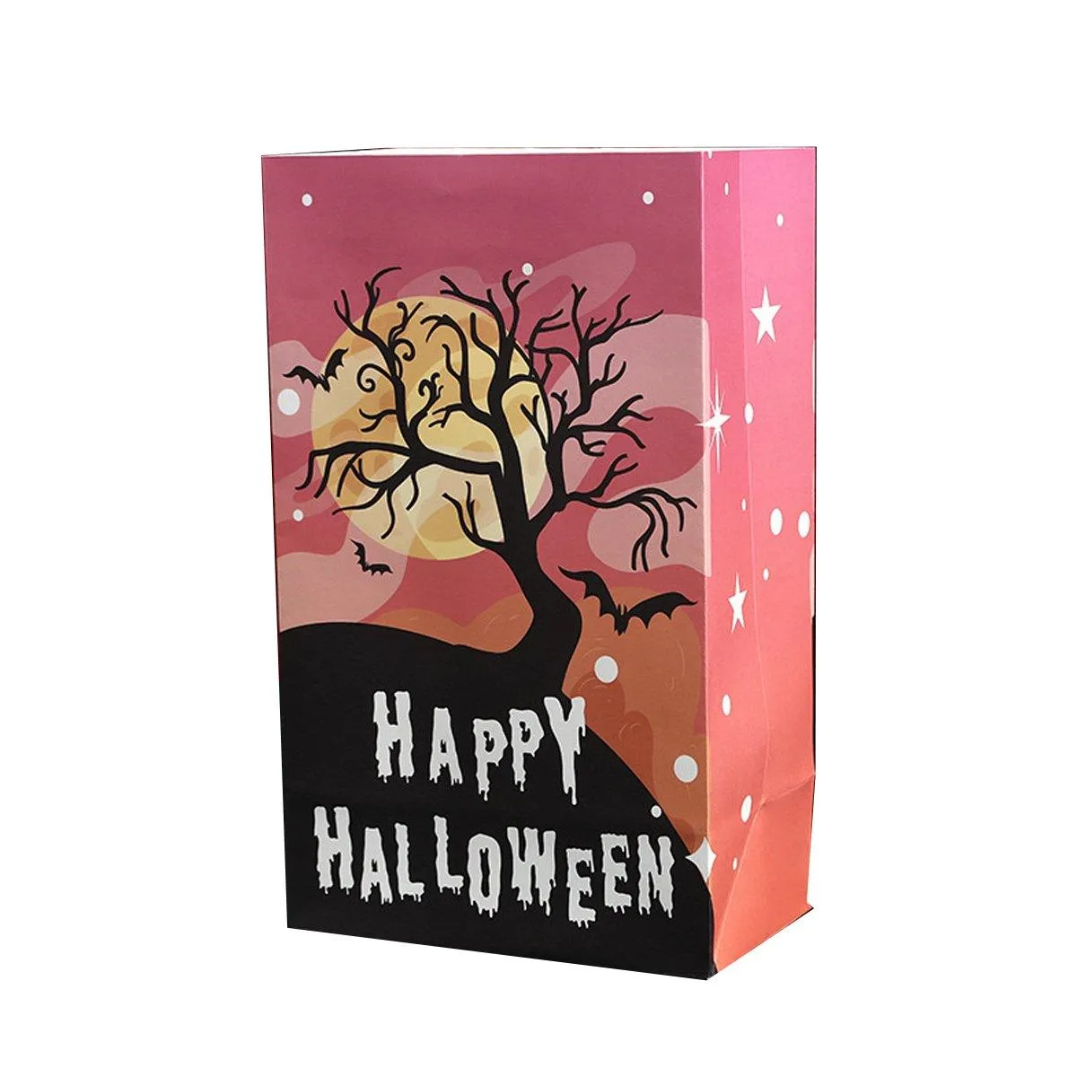 Halloween Kraft Paper Candy Bags 4 Colors 25PCS