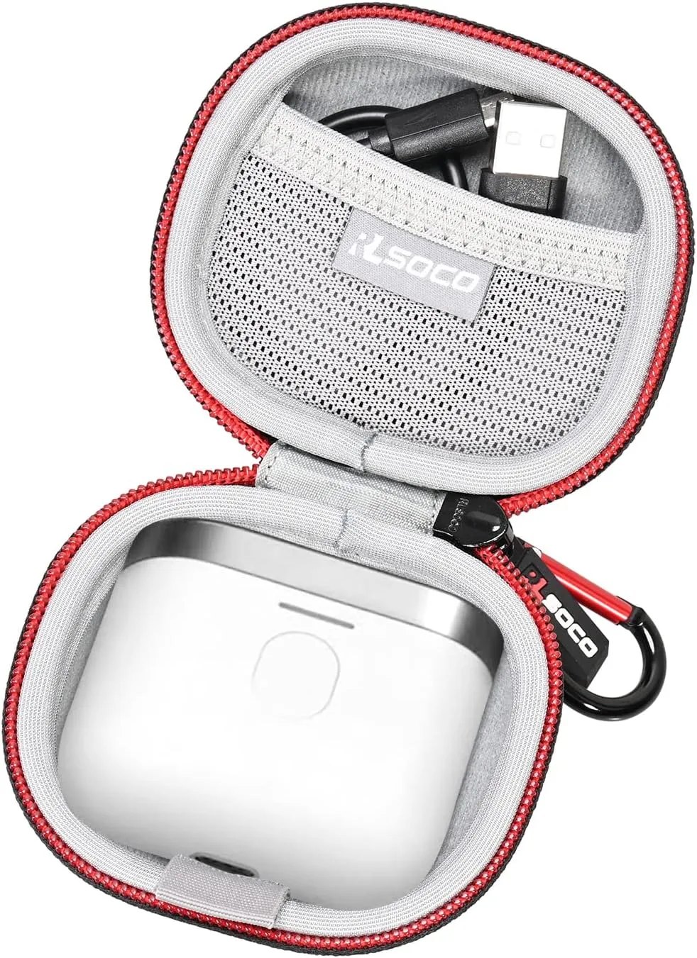 Hard Case for Bowers & Wilkins Pi7 S2 / Pi5 S2 / Pi7 / Pi6 / Pi5 True Wireless Earbuds by RLSOCO