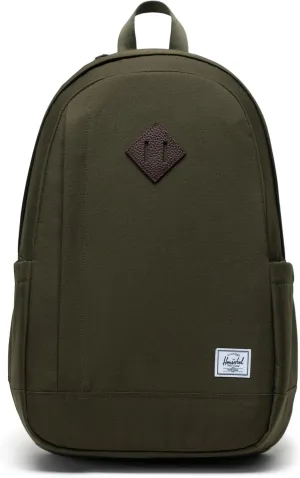 Herschel Seymour Backpack - Work Backpacks, 15/16" Laptop Backpack, Padded Shoulder Straps, 26L, Ivy Green