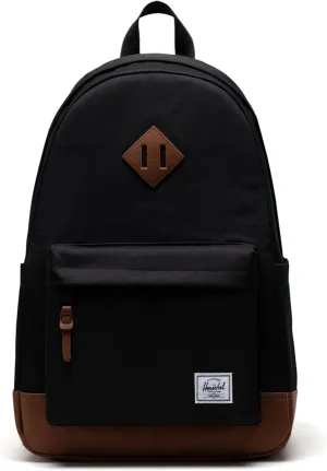 Herschel Supply Co. Heritage Backpack, Black/Tan, Standard-24L