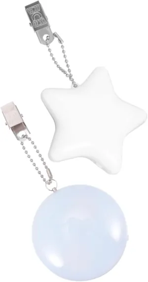 HOMSFOU Led Purse Light Touch Activate Handbag Night Light Star Shape Bag Lamp Nursing Light Rechargeable for Women and Girls