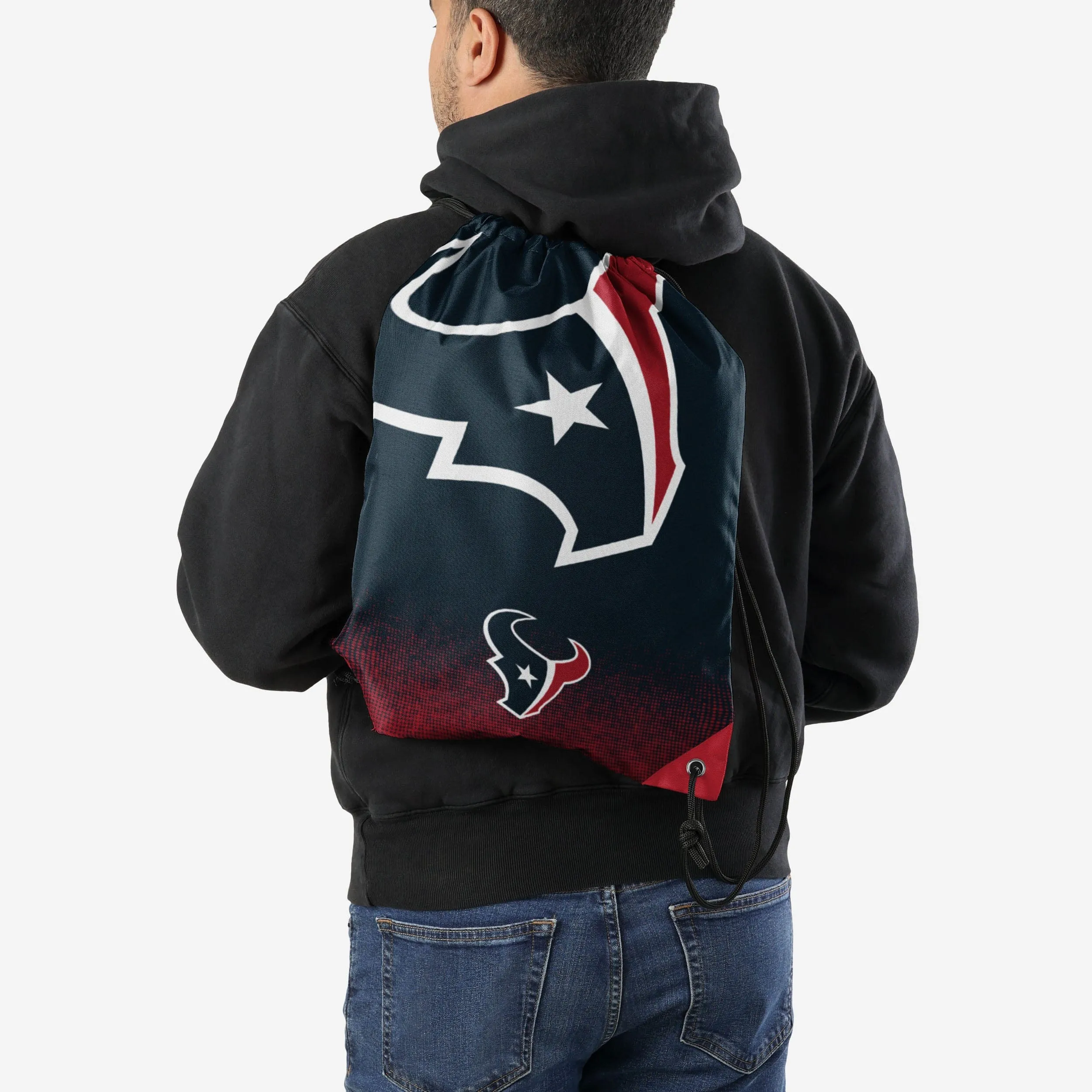 Houston Texans Gradient Drawstring Backpack
