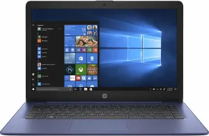HP Stream 14 Laptop Computer 14 Inch HD Intel Celeron N4020 4GB DDR4 RAM 64GB eMMC Intel UHD Graphics WiFi Bluetooth Camera Windows 11 Home S Mode 14-cb120ds, Royal Blue Notebook (Renewed)
