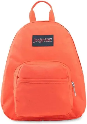 JanSport Half Pint Mini Backpack, 10.2 L - Durable Mini Bag Purse with Adjustable Shoulder Straps, Single Main Compartment, Zippered Stash Pocket, Sedona Sun