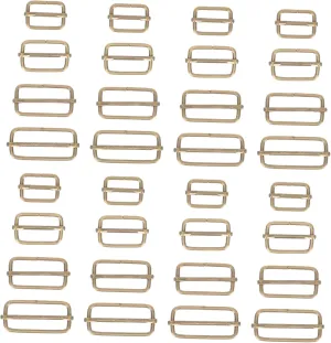 jojofuny 80pcs Buckles for Straps Durable Adjustable Bag Accessories for DIY Harnesses Luggage Belts and Shoulder Straps Easy to Install and Use