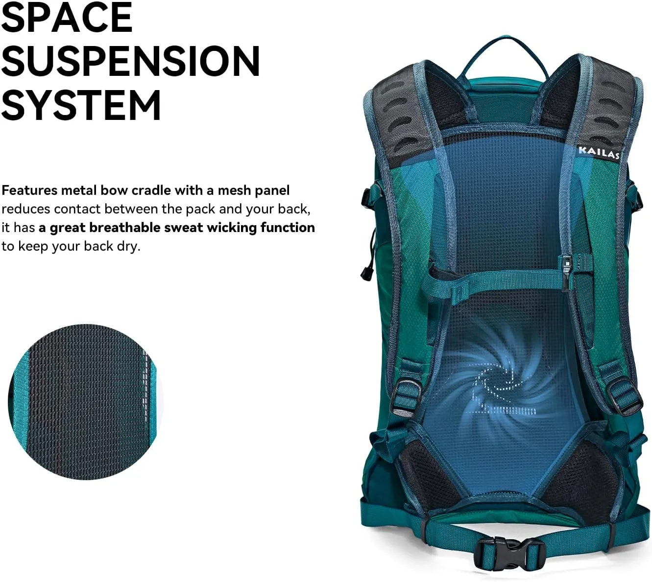 KAILAS Hurricane 20L 26L Hiking Backpack Lightweight Trekking Daypack Small Backpacks for Traveling Camping Outdoor