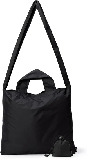 KALIDI Compact Tote Shopping bag Lightweight Foldable Tiny Reusable Grocery Shoulder Bag Crossbody