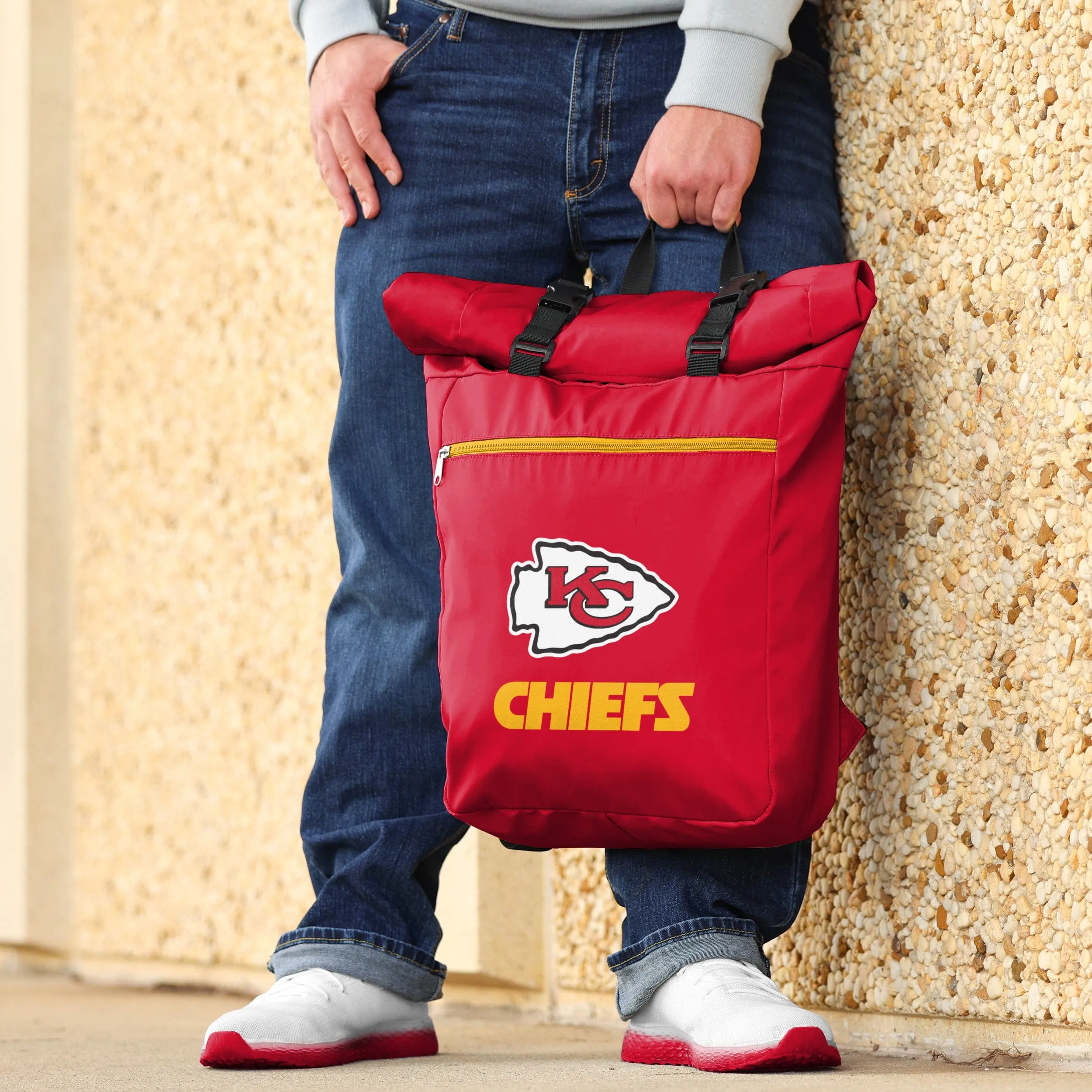 Kansas City Chiefs Rollup Backpack
