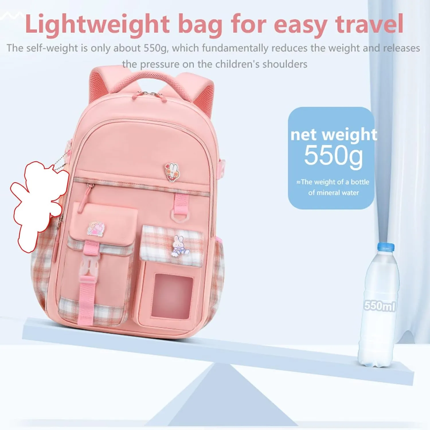 Kawaii Backpacks Refrigerator Door Bookbags for Aldult Backpack for Water-Resistant Primary Daypack