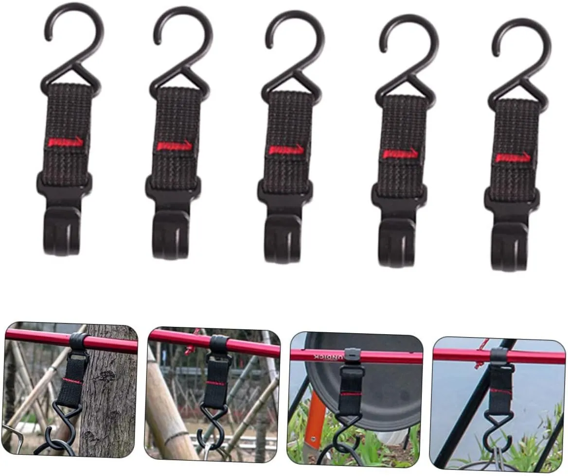KESYOO Shelf Hook Hooks Outdoor Camping Hook Hanger Pole Storage Hook Rack Movable Camping Hook Camping Hook
