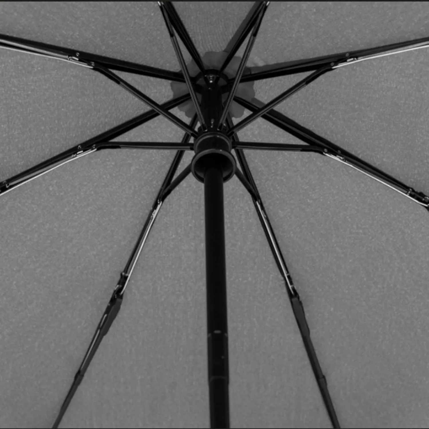 Knirps A.200 Medium Duomatic Windproof Umbrella for Adults – Automatic Open Close 38.5" Canopy, Travel Case Included