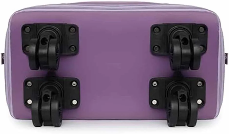 Kulken Pepepo Beentetravel Bag With Wheels,Large Capacity Travel Bag -Universal Wheel Removable,2025 New Large Capacity Travel Bag, Universal Wheel Removable (Dark purple)