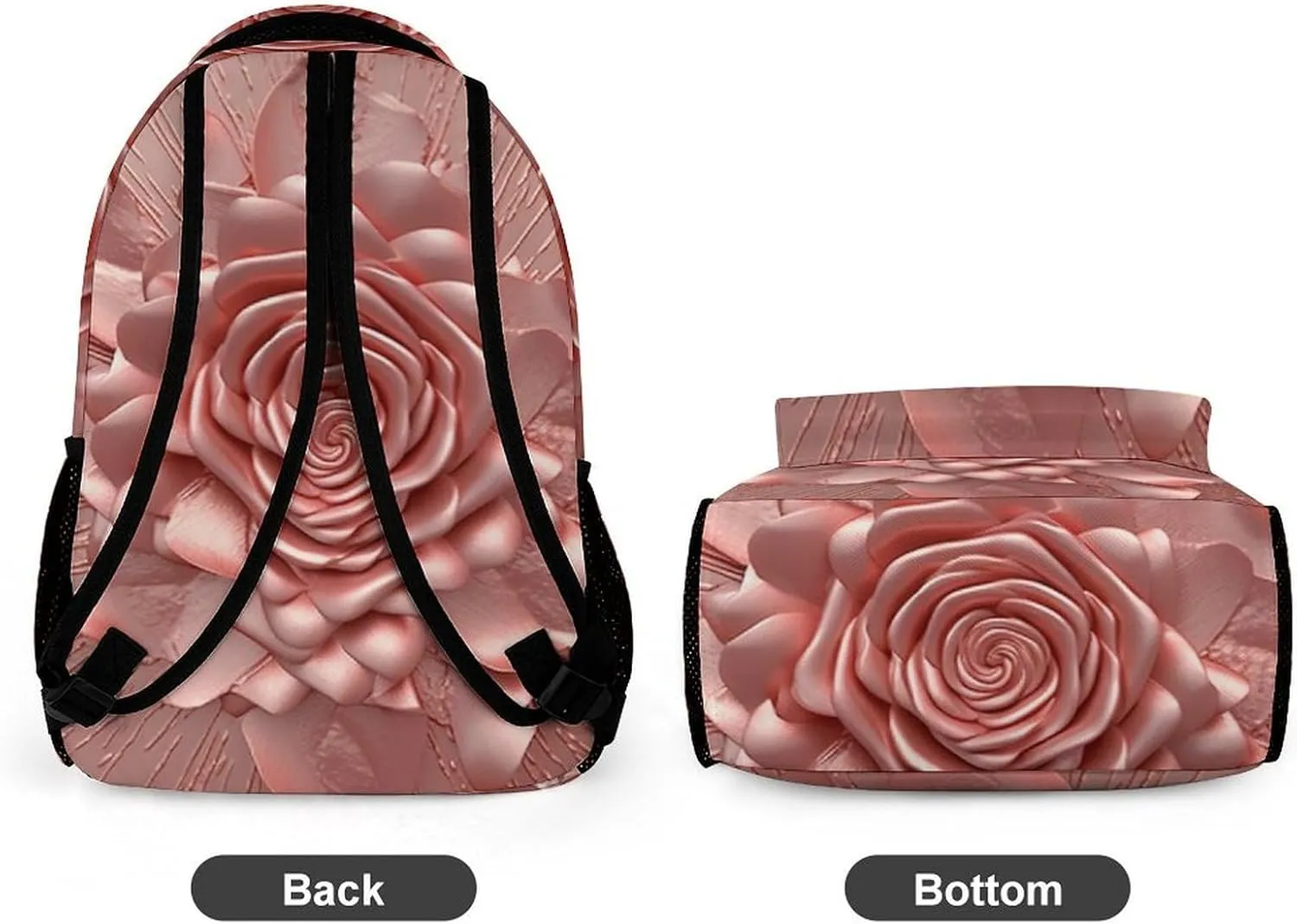 Laptop Backpack for Travel Daypack Computer Bag Work Rose Back Pack Nurse Bag for Hiking