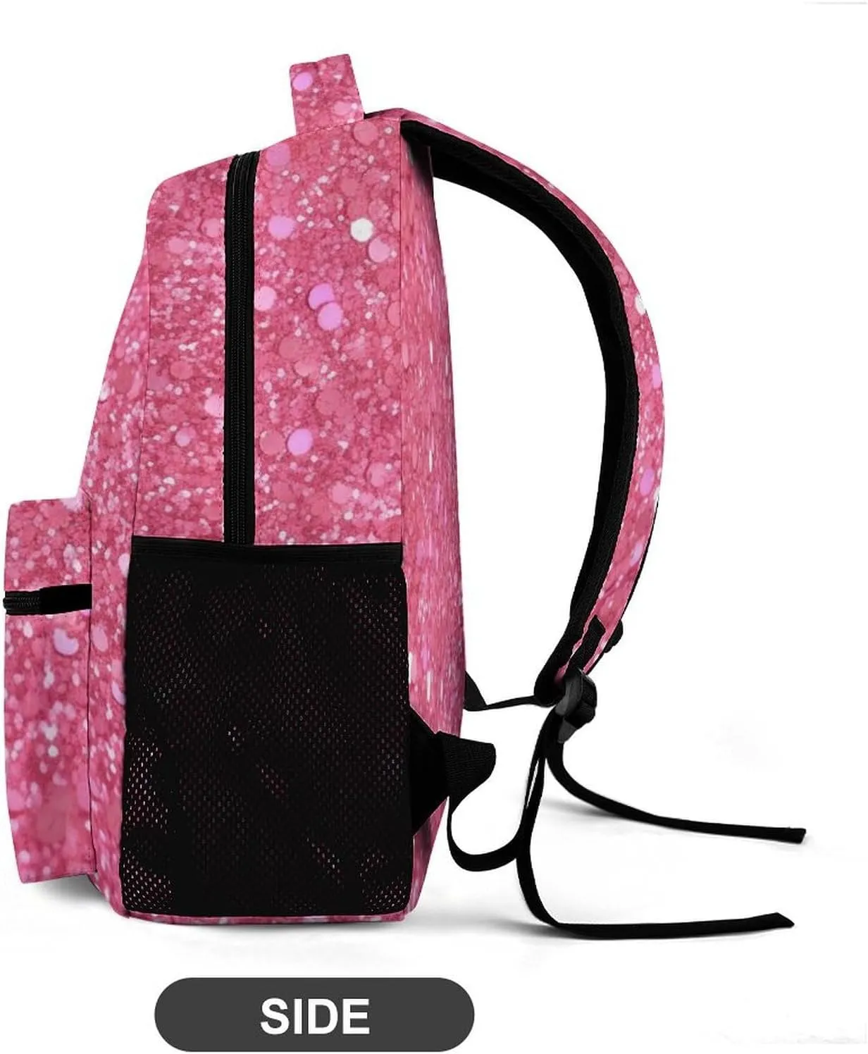 Laptop Backpack for Travel Daypack Computer Bag Work Sparkling Glitter Back Pack Nurse Bag for Hiking