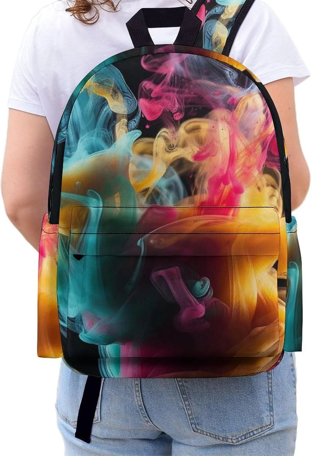 Laptop Backpack for Women Men Daypack Waterproof Melt In The Water Computer Bag Business Work Bag for Travel