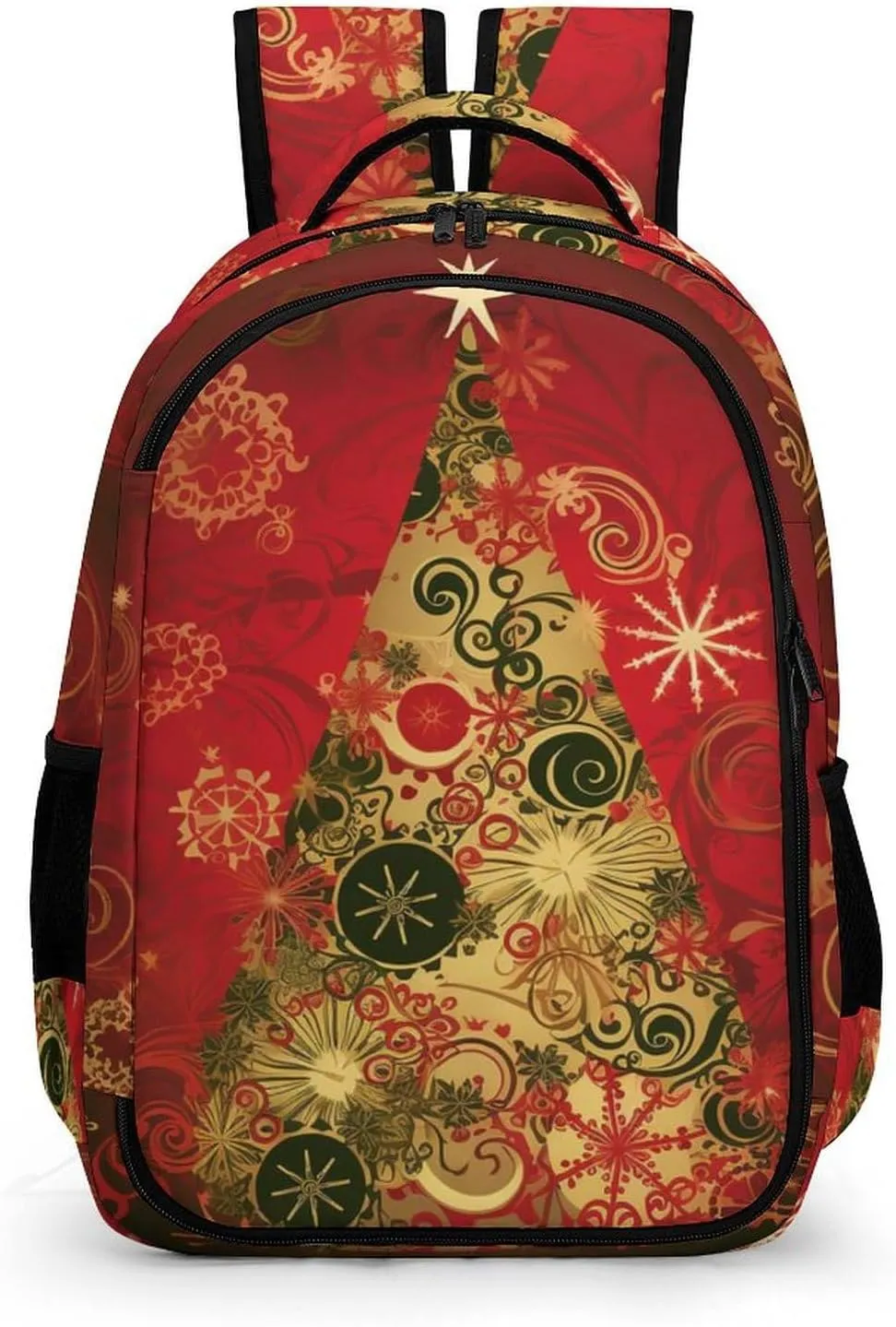 Laptop Backpack for Women Men Daypack Waterproof Merry Christmas Computer Bag Business Work Bag for Travel