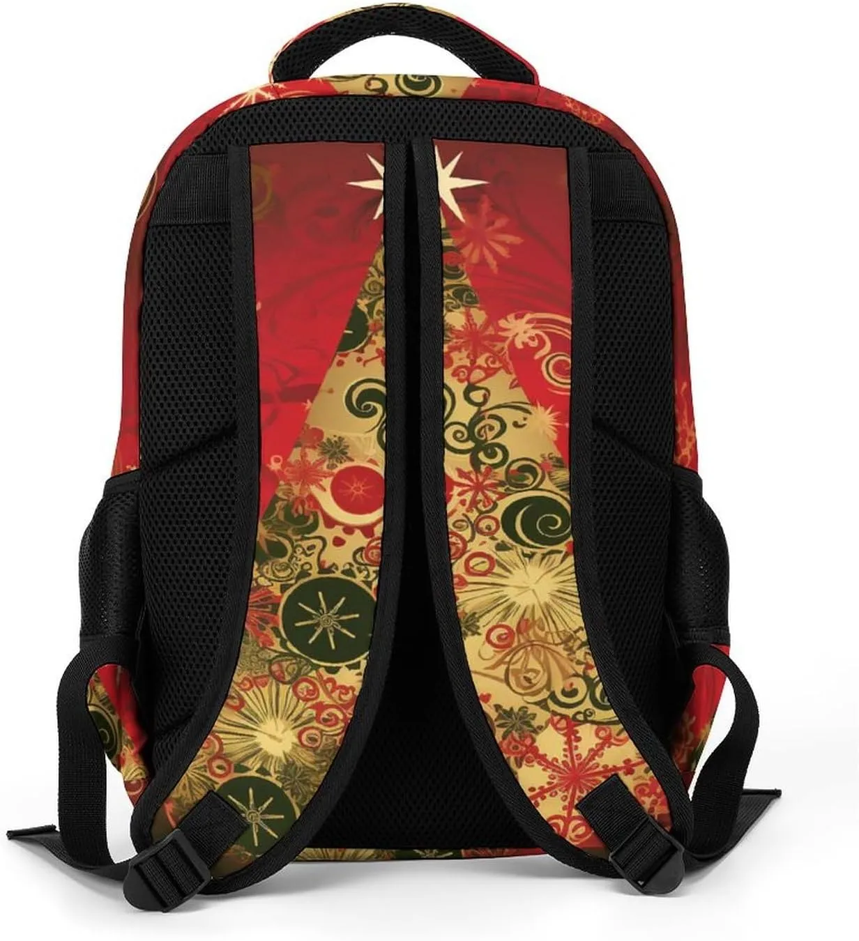 Laptop Backpack for Women Men Daypack Waterproof Merry Christmas Computer Bag Business Work Bag for Travel