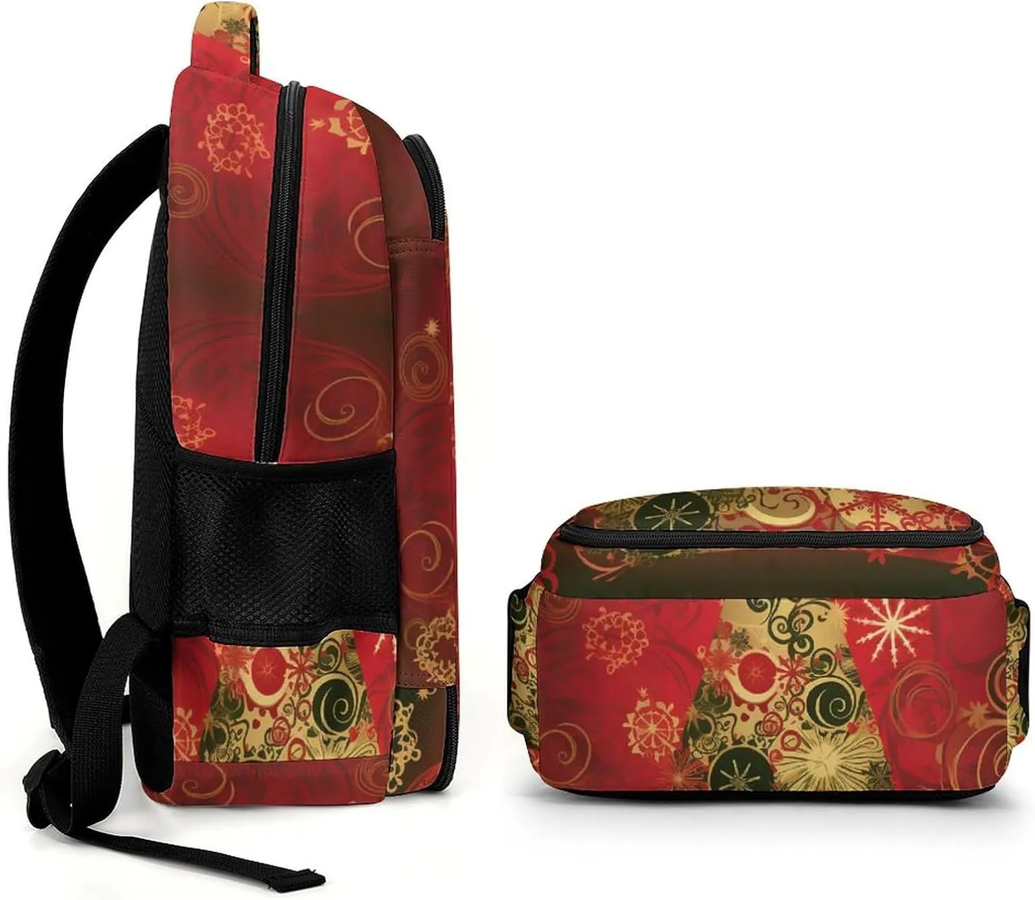 Laptop Backpack for Women Men Daypack Waterproof Merry Christmas Computer Bag Business Work Bag for Travel