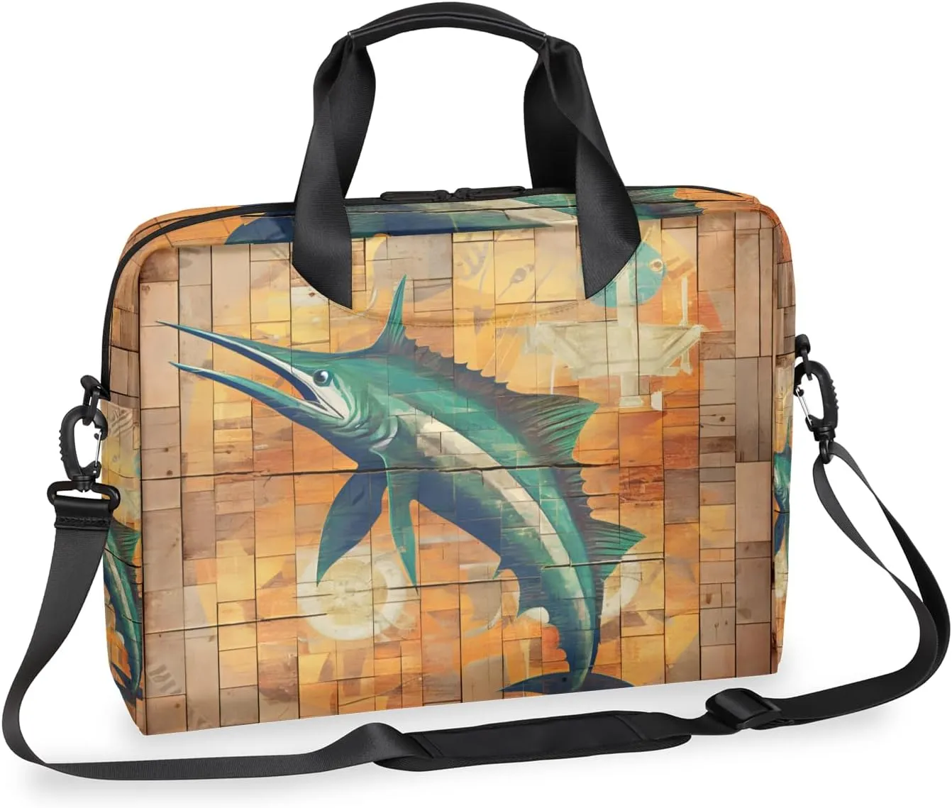 Laptop Bag 15.6 Inch Laptop Sleeve Case with Shoulder Straps Computer Slim Briefcase for Men and Women